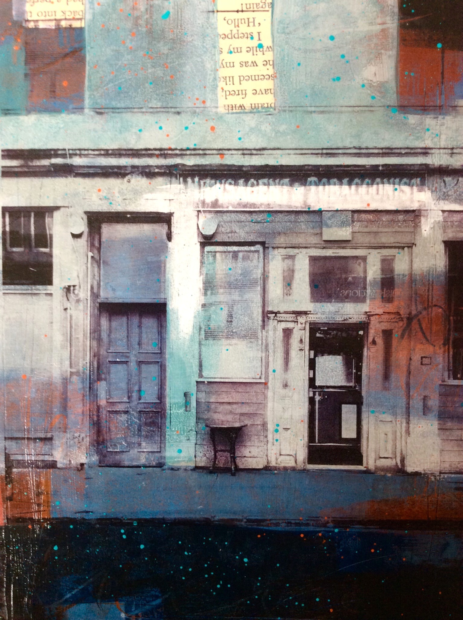 'Glasgow Streetscape #14' by artist Claire Kennedy